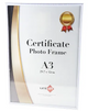 A3 SLIM CERTIFICATE FRAME WHT