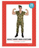 Adult Army Man Costume