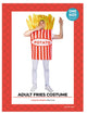 Adult Fries Costume