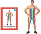 Adult Rainbow Stripe Unitard