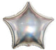 BALLOON FOIL 45CM 1PK STAR IRDSCNT