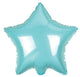 BALLOON FOIL 45CM STAR LT BLUE