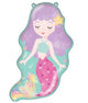 BALLOON FOIL 74CM MERMAID