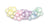 BALLOON GARLAND PASTEL 35PK