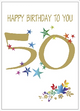 Greeting Card-Happy Birthday to You 50