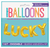 Lucky Gold 35.5cm Foil Letter Balloon Kit