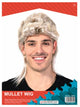 Mens Mullet Wig (Blonde)