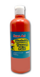 ORANGE Washable Tempera Paint 500ml