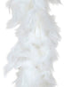 PARTY FEATHER BOA 40G 1.8M WHITE