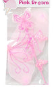 PARTY WING SET BUTTERFLY 3PCE PINK OR WHITE