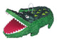 Pinata Alligator 47cm H x 34cm W x 18cm D (18.5" x 13.4" x 7.1")