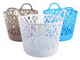 Plastic Laundry Basket Dia 37.5 x H29.5cm