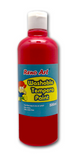 RED Washable Tempera Paint 500ml