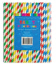 STRAWS PAPER ASSORTED 100PK